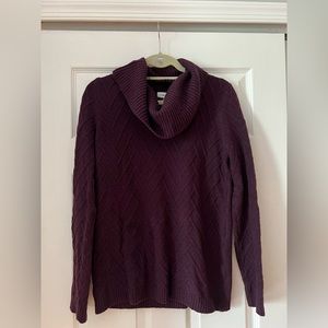 Calvin Klein knit sweater - dark purple